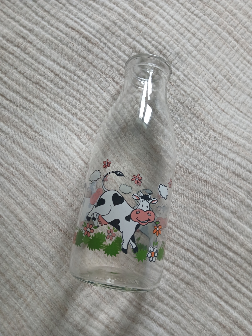 (2/20$)Vintage Glass Le Parfait Cow Milk Jug From France /Farmhouse/ Cottagecore